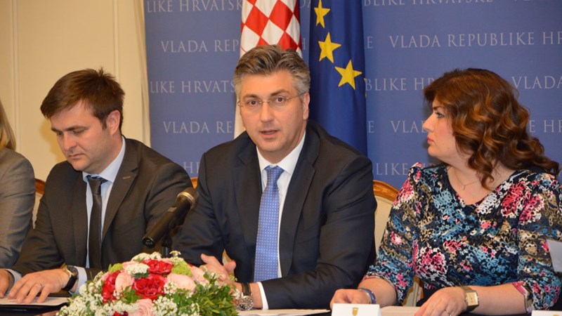 Predsjednik Vlade: Najvećim gradovima na raspolaganju 345 milijuna eura za prioritetne projekte i zapošljavanje